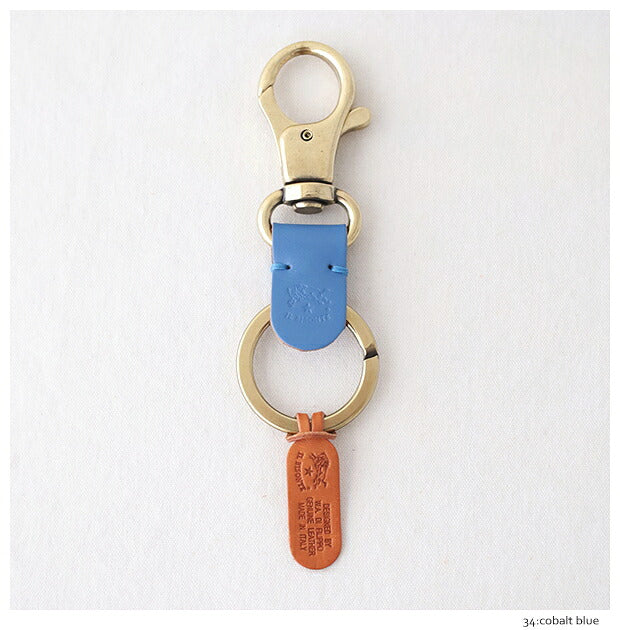 イルビゾンテ キーリング (54242305550) Leather Key Holder IL BISONTE(小物)
