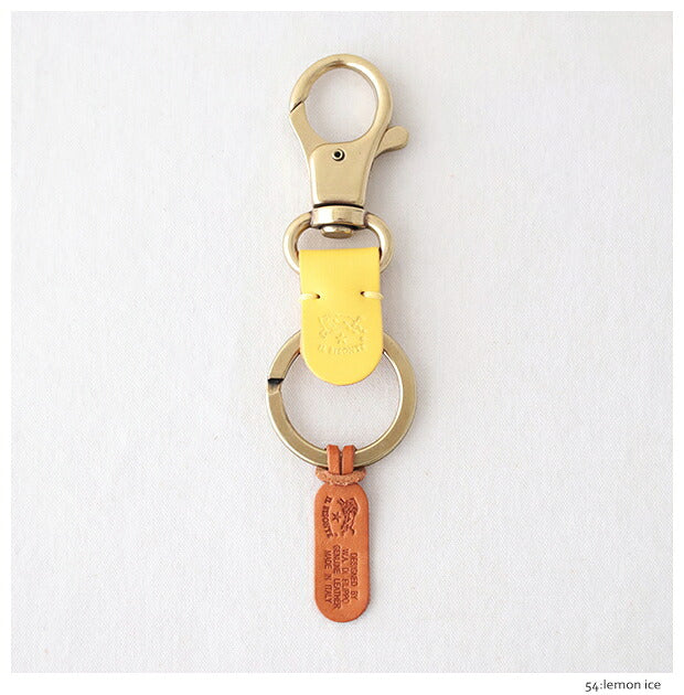 イルビゾンテ キーリング (54242305550) Leather Key Holder IL BISONTE(小物)