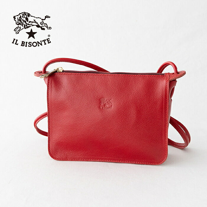 イルビゾンテ クロスボディバッグ (54252300411) Leather Shoulder Bag IL BISONTE(バッグ)