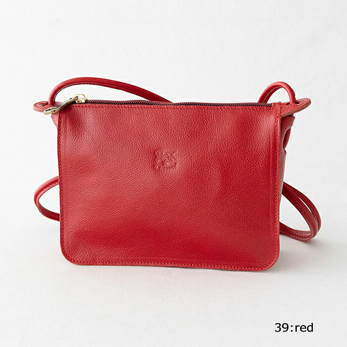 イルビゾンテ クロスボディバッグ (54252300411) Leather Shoulder Bag IL BISONTE(バッグ)