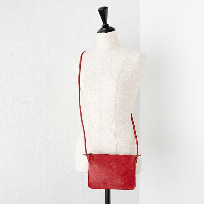 イルビゾンテ クロスボディバッグ (54252300411) Leather Shoulder Bag IL BISONTE(バッグ)