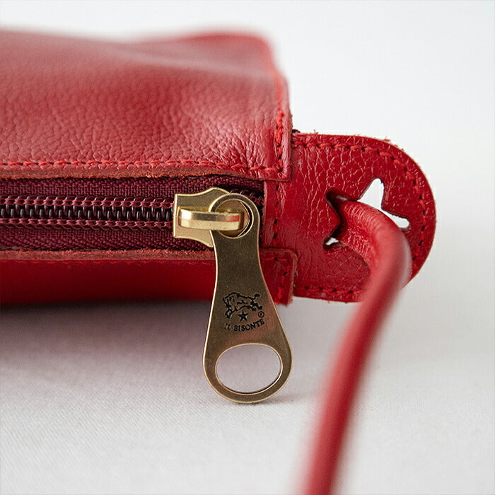 イルビゾンテ クロスボディバッグ (54252300411) Leather Shoulder Bag IL BISONTE(バッグ)