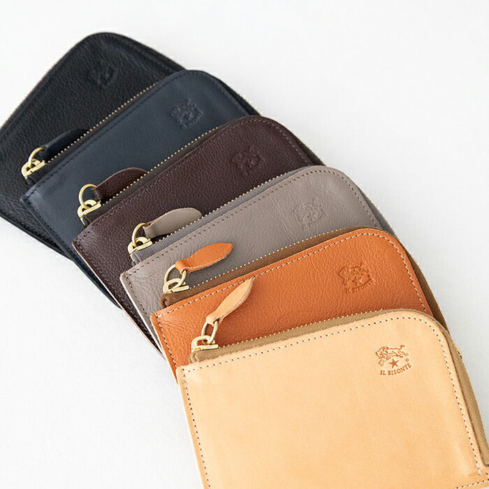 イルビゾンテ コンパクトウォレット (5432404540) Leather Case IL BISONTE(財布)