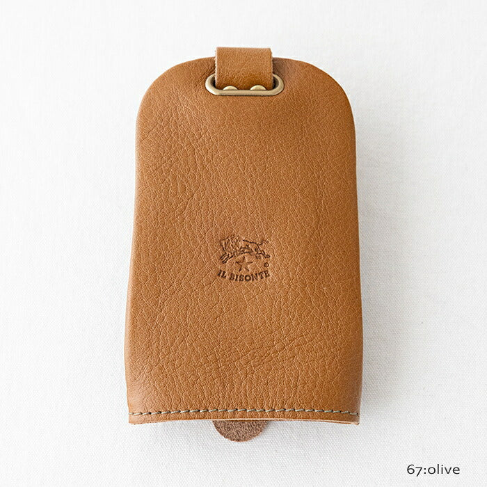 イルビゾンテ キーケース (411225) Leather Key Case IL BISONTE(小物)