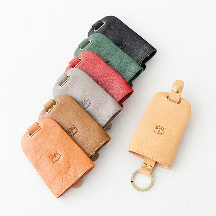 イルビゾンテ キーケース (411225) Leather Key Case IL BISONTE(小物)