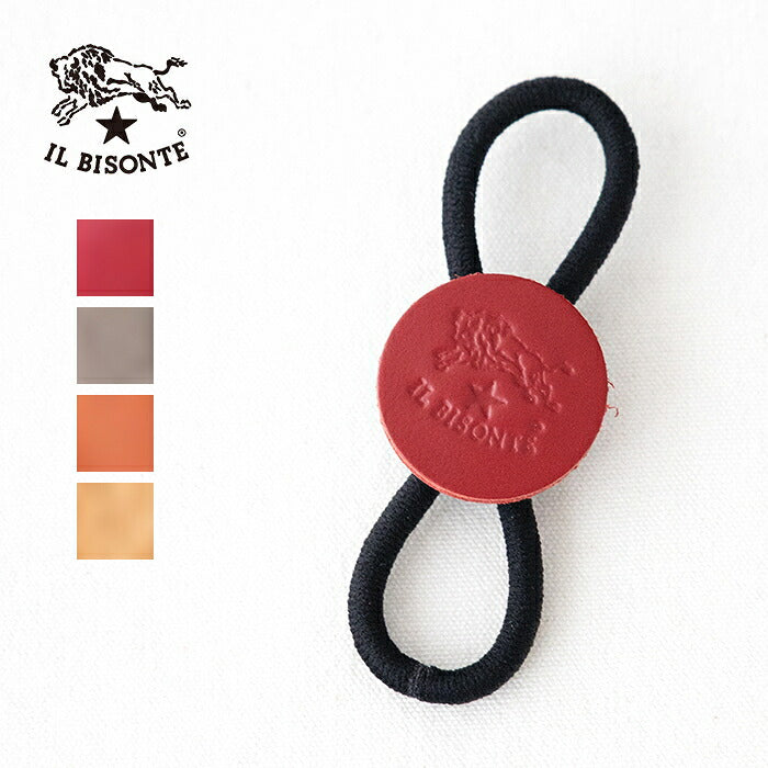 イルビゾンテ ヘアゴム (5442404397) Leather Concho Hair Tie IL BISONTE(小物)