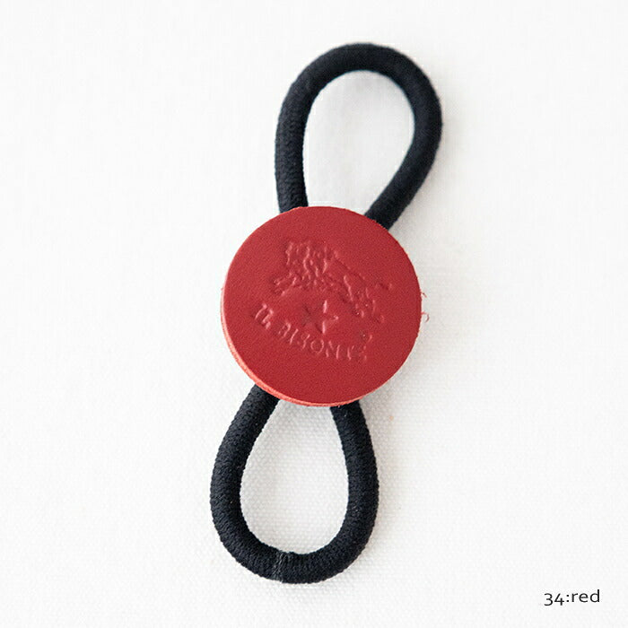 イルビゾンテ ヘアゴム (5442404397) Leather Concho Hair Tie IL BISONTE(小物)