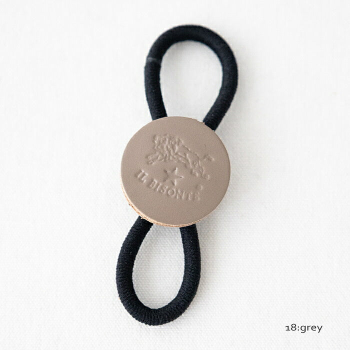 イルビゾンテ ヘアゴム (5442404397) Leather Concho Hair Tie IL BISONTE(小物)