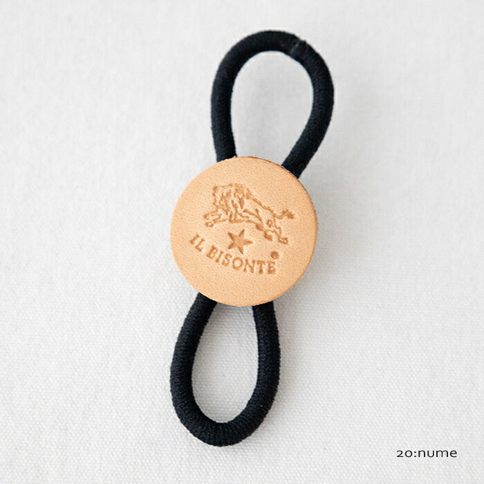 イルビゾンテ ヘアゴム (5442404397) Leather Concho Hair Tie IL BISONTE(小物)