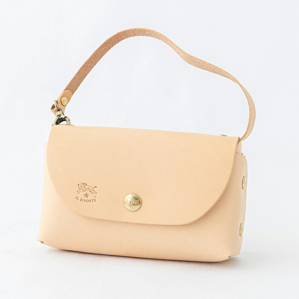 イルビゾンテ ミニポーチ (54262300117) Leather Shoulder Bag IL BISONTE(バッグ)