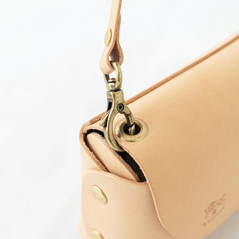 イルビゾンテ ミニポーチ (54262300117) Leather Shoulder Bag IL BISONTE(バッグ)