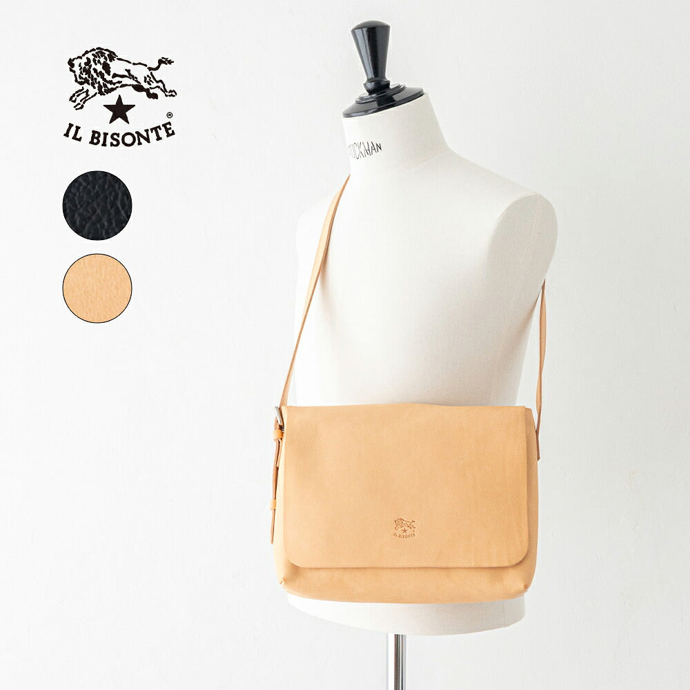イルビゾンテ クロスボディバッグ (54262300210) Leather Shoulder Bag IL BISONTE(バッグ)