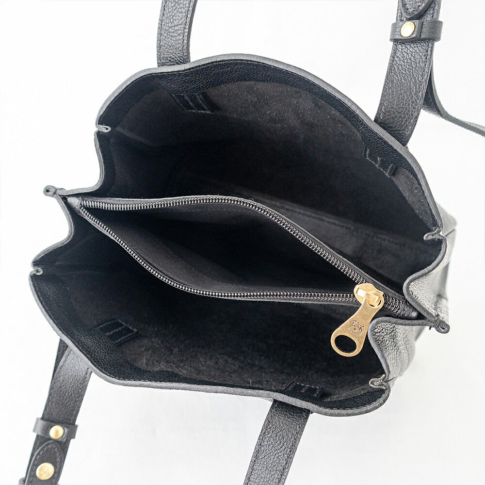 イルビゾンテ トートバッグ (54262300413) Leather Tote Bag IL BISONTE(バッグ)