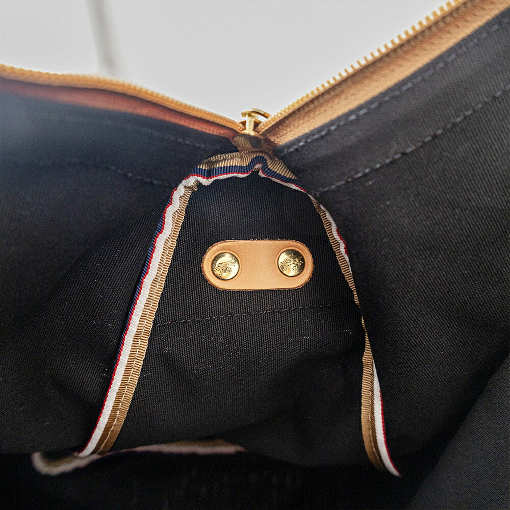 イルビゾンテ トラベルバッグ (5452305021) Leather Canvas Bag IL BISONTE(バッグ)