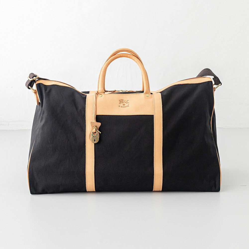 イルビゾンテ トラベルバッグ (5452305021) Leather Canvas Bag IL BISONTE(バッグ)