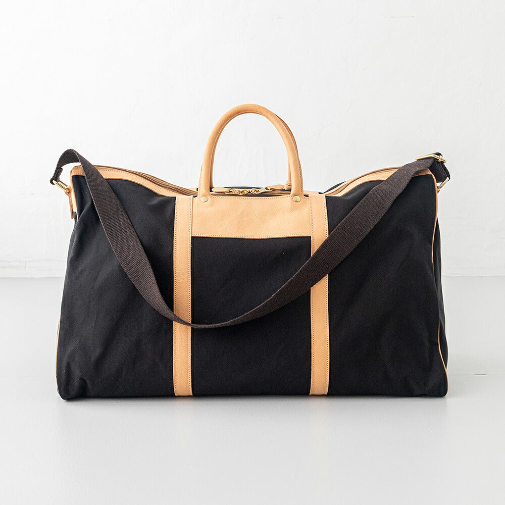 イルビゾンテ トラベルバッグ (5452305021) Leather Canvas Bag IL BISONTE(バッグ)