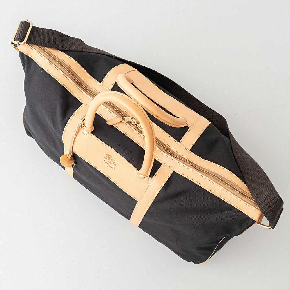 イルビゾンテ トラベルバッグ (5452305021) Leather Canvas Bag IL BISONTE(バッグ)
