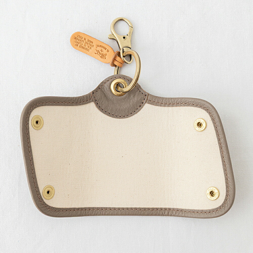 イルビゾンテ モノグラム キーケース (54262305229) MONOGRAM PRINT KEY CASE IL BISONTE(小物)