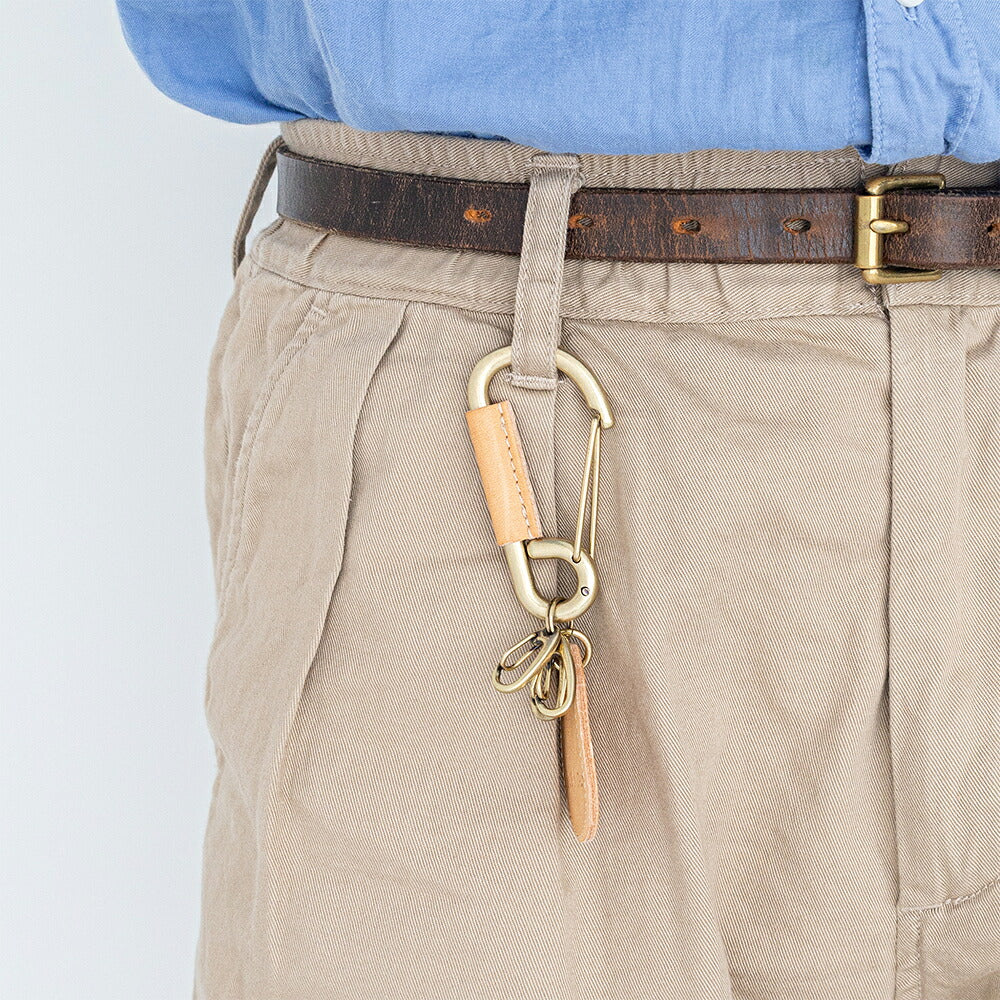 イルビゾンテ キーリング (54262305250) Leather Key Holder IL BISONTE(小物)