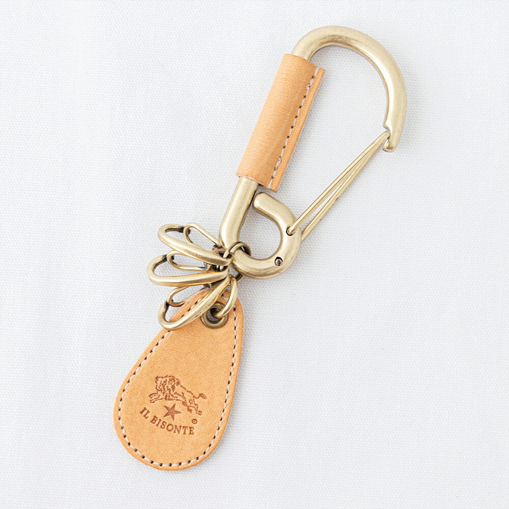 イルビゾンテ キーリング (54262305250) Leather Key Holder IL BISONTE(小物)