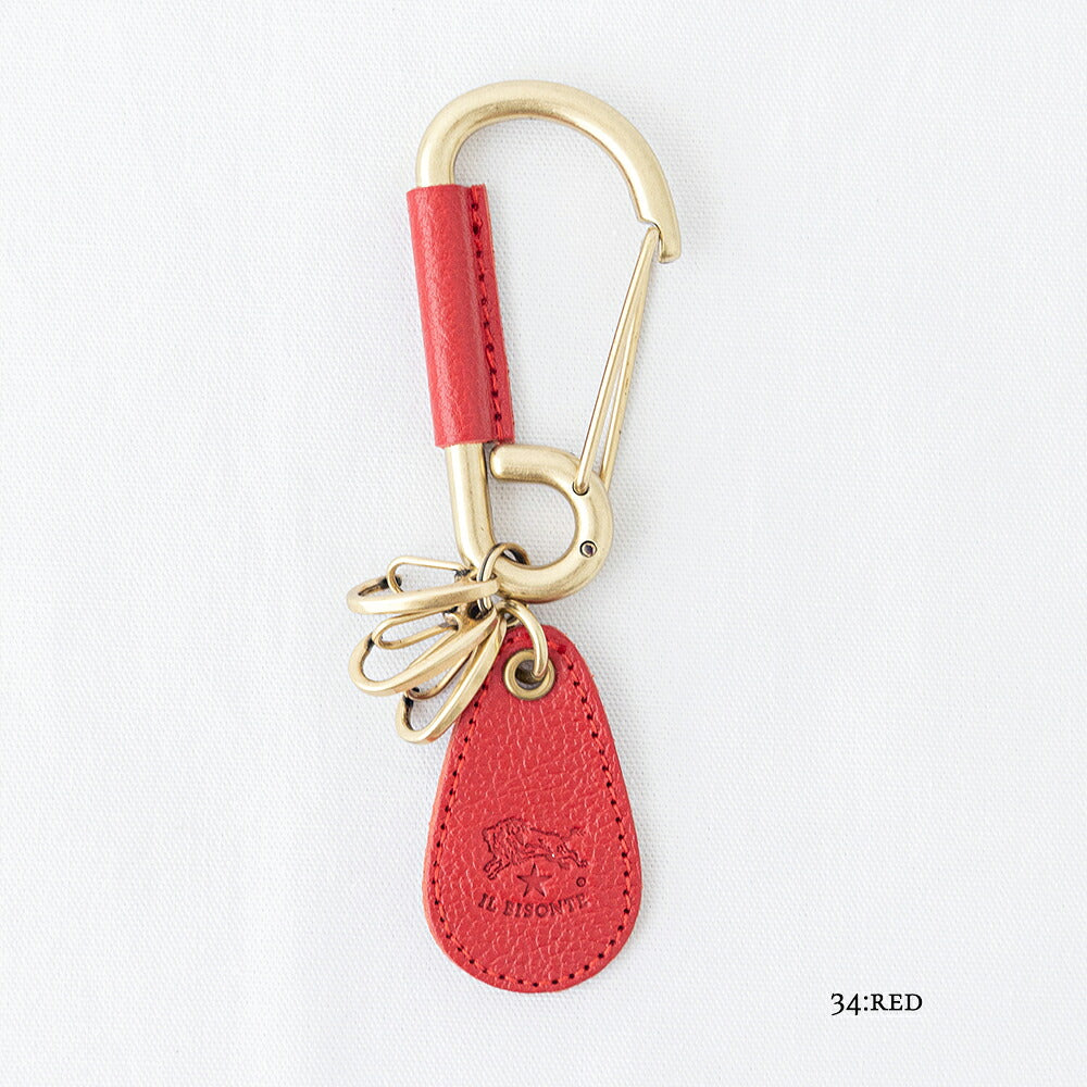イルビゾンテ キーリング (54262305250) Leather Key Holder IL BISONTE(小物)