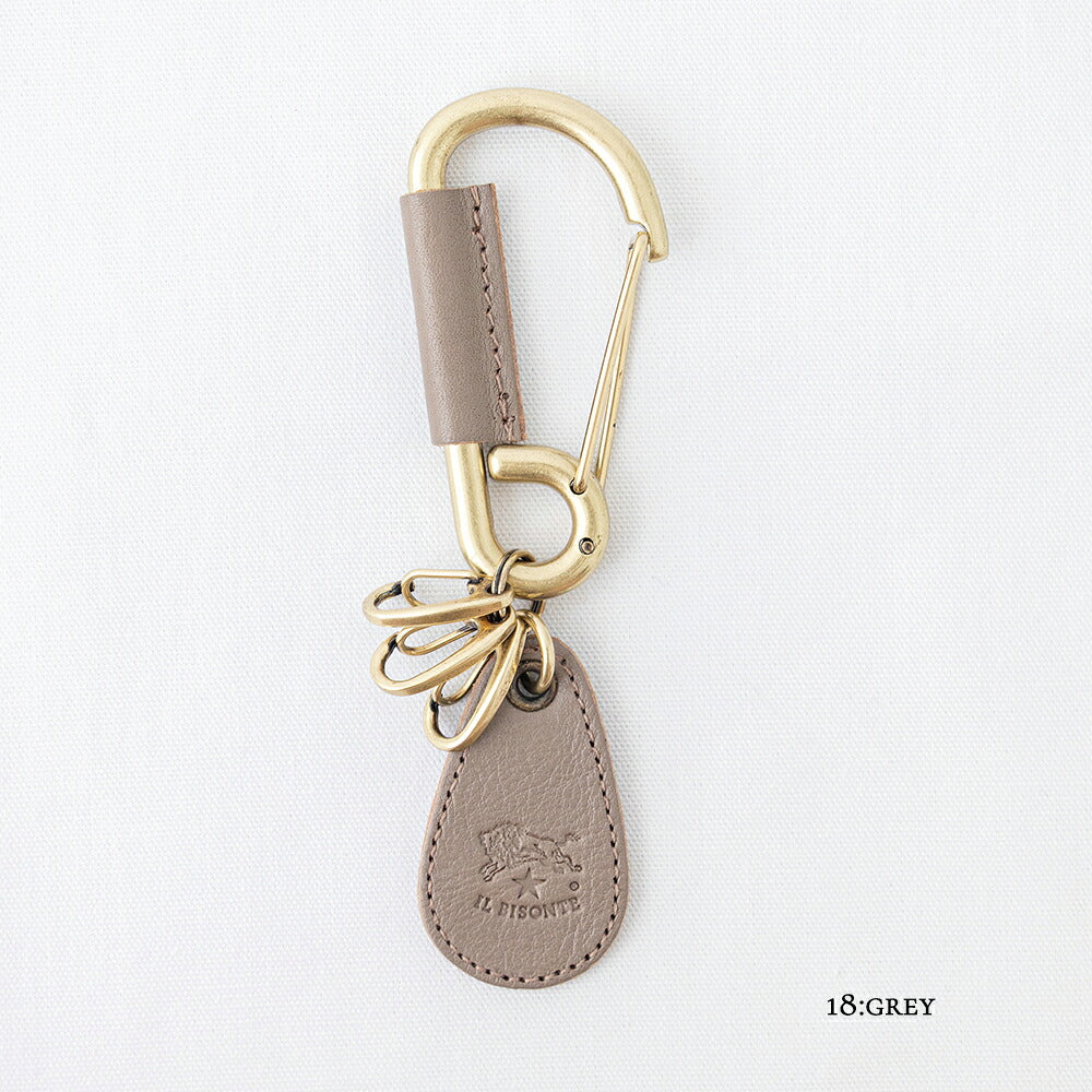 イルビゾンテ キーリング (54262305250) Leather Key Holder IL BISONTE(小物)