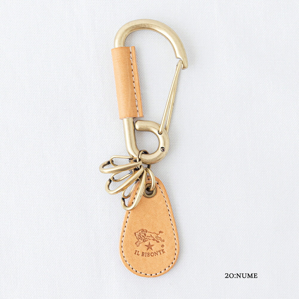 イルビゾンテ キーリング (54262305250) Leather Key Holder IL BISONTE(小物)