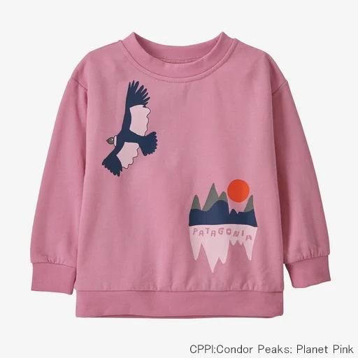 ベビー ライトウェイト <br>クルー スウェットシャツ<br> (60975)<br>(キッズ)