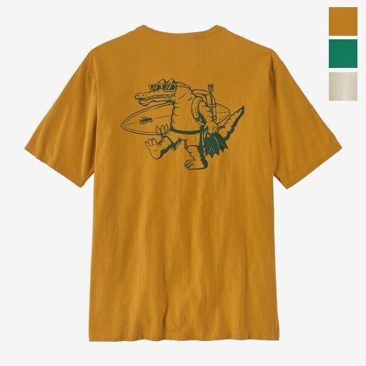 メンズ ウォーター ピープル<br> オーガニック ポケット Tシャツ<br> (37734)<br>(メンズ)