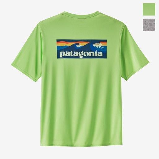 メンズ キャプリーン クール デイリー <br>グラフィック シャツ(ウォーターズ)<br> (45355)<br>(メンズ)