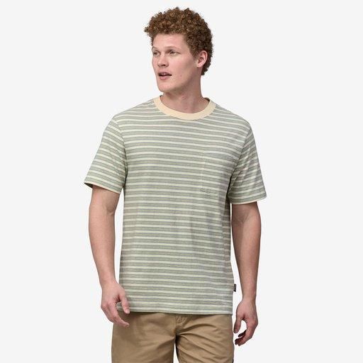 メンズ コットン イン コンバージョン<br> ミッドウェイト ポケット ティー <br>(52010)<br>(メンズ)