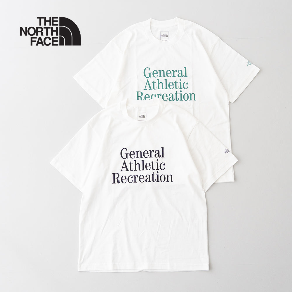 ザ・ノース・フェイス <br>GAR タイポグラフィックホワイトショートスリーブティー <br>(NT32666) <br>GAR Typographic White S/S Tee <br>THE NORTH FACE(レディース/メンズ) <br>【2026春夏】