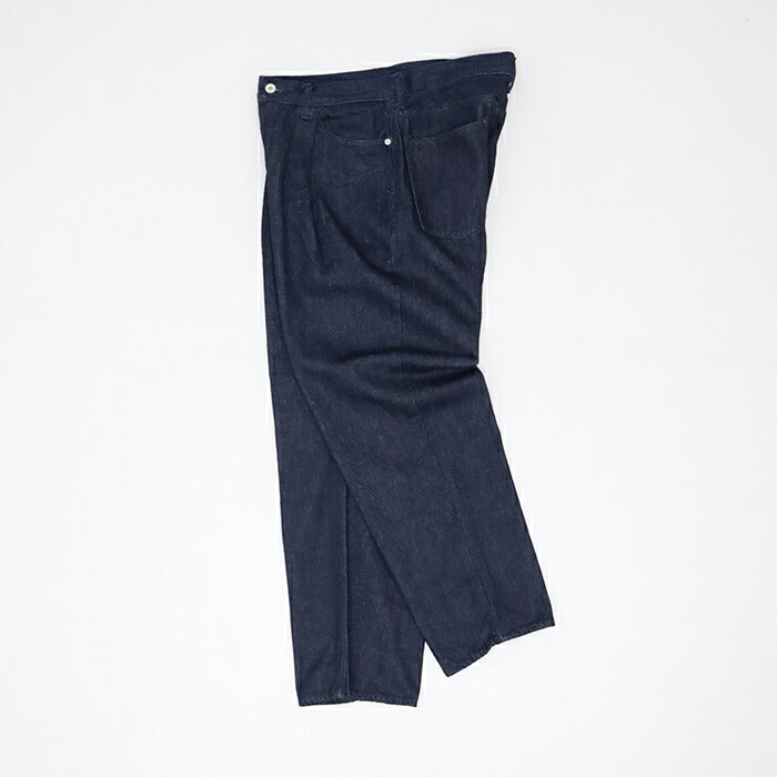スティルバイハンド12ozデニムディープタックパンツ(DN02243)12ozdenimdeeptuckpantsSTILLBYHAND(メンズ)【2024秋冬】*送料無料*【後払い決済不可】*
