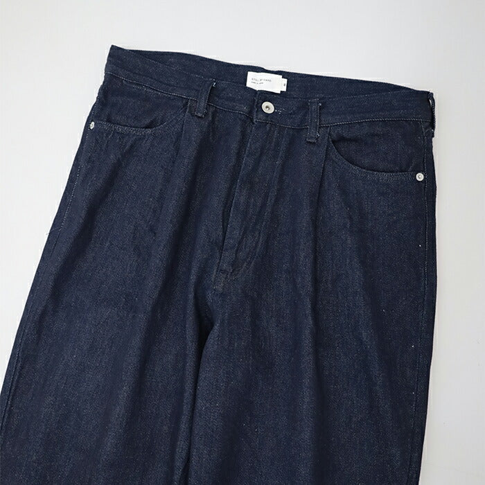 スティルバイハンド12ozデニムディープタックパンツ(DN02243)12ozdenimdeeptuckpantsSTILLBYHAND(メンズ)【2024秋冬】*送料無料*【後払い決済不可】*