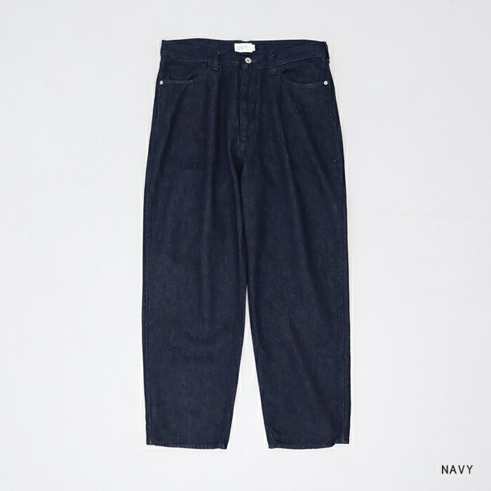 スティルバイハンド12ozデニムディープタックパンツ(DN02243)12ozdenimdeeptuckpantsSTILLBYHAND(メンズ)【2024秋冬】*送料無料*【後払い決済不可】*