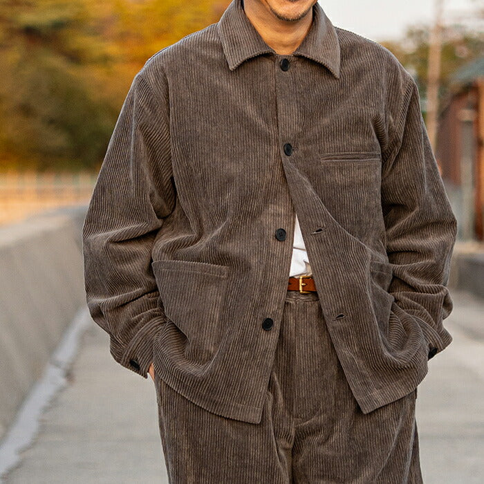 スティルバイハンド×PLUSUSPPLUSUSP別注15thAnniversaryコーデュロイジャケット(USP15TH-B01)STILLBYHAND×PLUSUSP(レディース/メンズ)【2025秋冬】*送料無料*【後払い決済不可】*