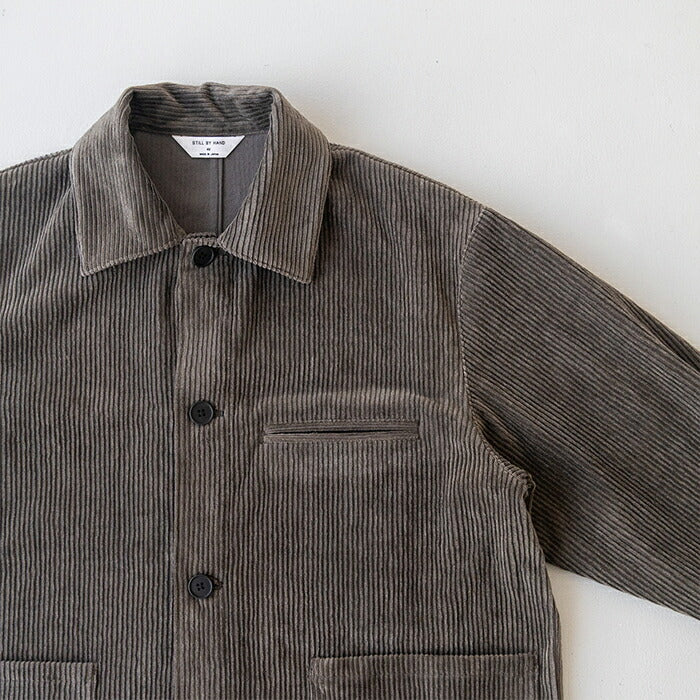 スティルバイハンド×PLUSUSPPLUSUSP別注15thAnniversaryコーデュロイジャケット(USP15TH-B01)STILLBYHAND×PLUSUSP(レディース/メンズ)【2025秋冬】*送料無料*【後払い決済不可】*