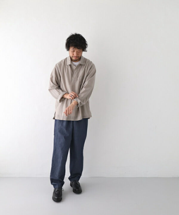スティルバイハンドスキッパープルオーバー(SH01231)スキッパープルオーバーSTILLBYHAND(メンズ)【2023春夏】*送料無料*【後払い決済不可】*