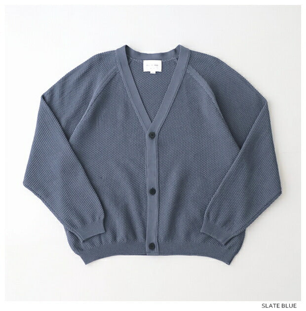 スティルバイハンドクリスピーコットンカーディガン(KN03241)CrispycottoncardiganSTILLBYHAND(メンズ)【2024春夏】*送料無料*【後払い決済不可】*