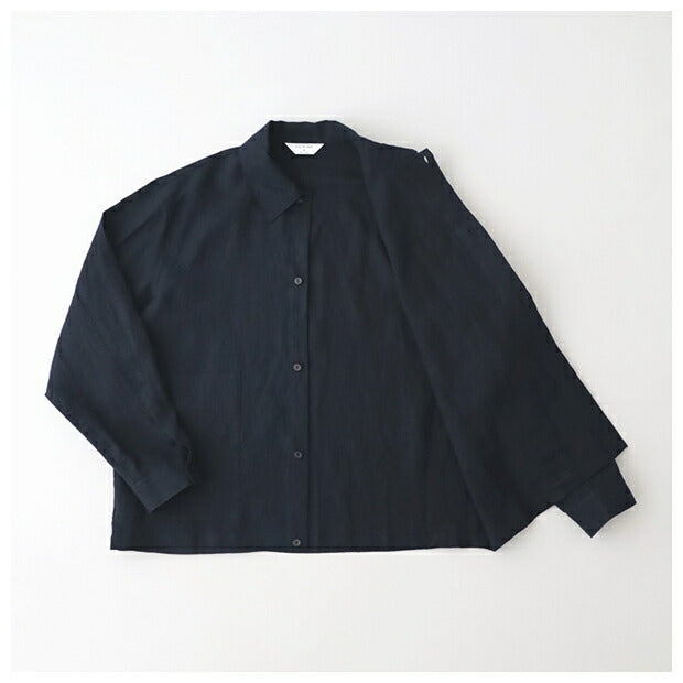 スティルバイハンドリネン/和紙シャツジャケット(BL07241)PapermixedshirtjacketSTILLBYHAND(メンズ)【2024春夏】*送料無料*【後払い決済不可】*