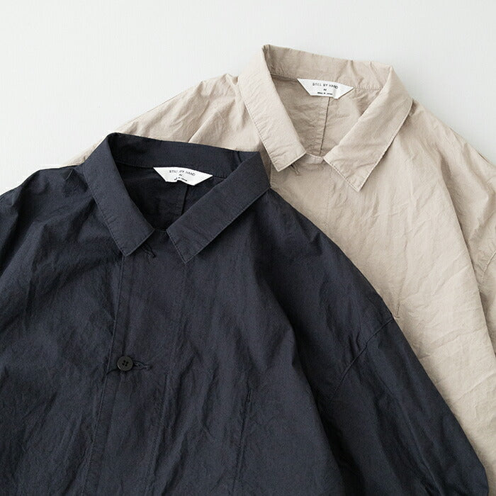 スティルバイハンドフーデッドナイロンブルゾン(BL05241)HoodednylonblousonSTILLBYHAND(メンズ)【2024春夏】*送料無料*【後払い決済不可】*