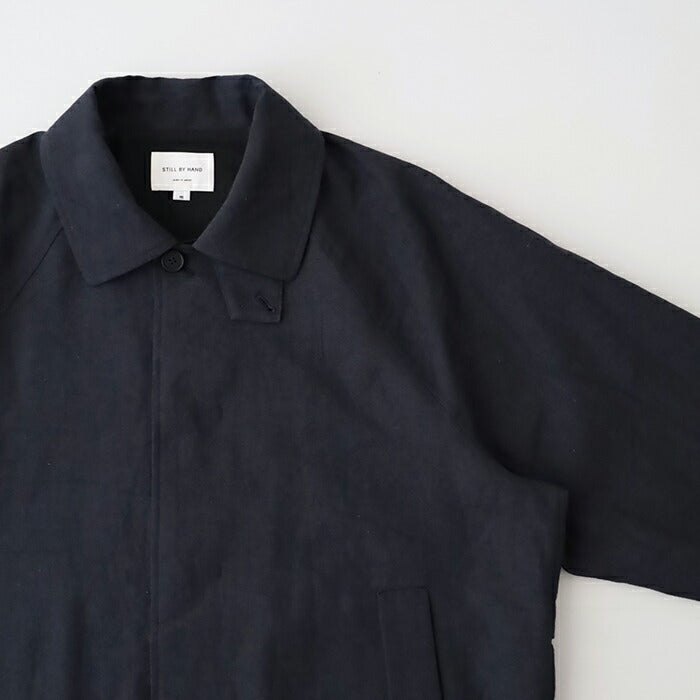 スティルバイハンドナイロンオックスシンサレートショート丈フードコート(CO01243WM)NylonoxhoodedcoatSTILLBYHAND(レディース)【2024秋冬】*送料無料*【後払い決済不可】*