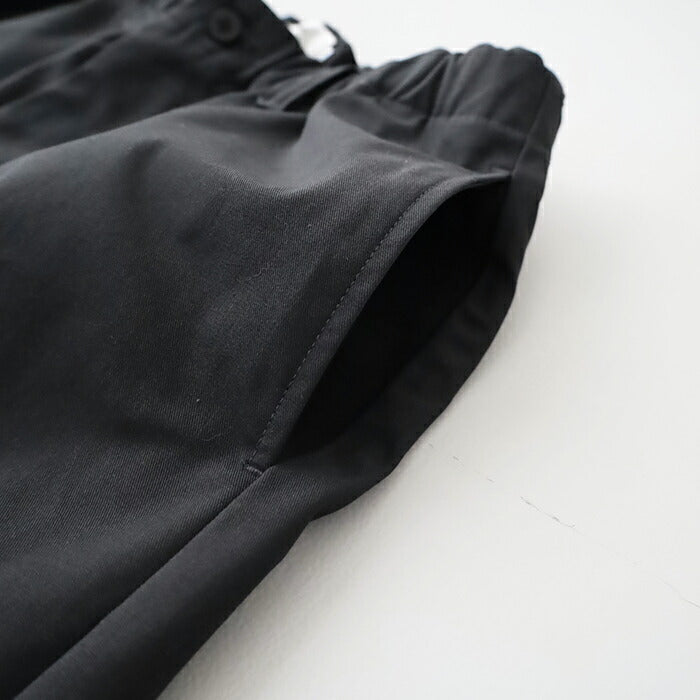 スティルバイハンドナイロン1タックテーパードパンツ(PT06244)STILLBYHAND(メンズ)【2025春夏】*送料無料*【後払い決済不可】*