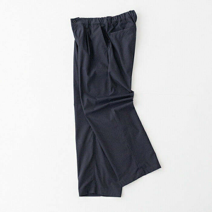 スティルバイハンドナイロン1タックテーパードパンツ(PT06244)STILLBYHAND(メンズ)【2025春夏】*送料無料*【後払い決済不可】*