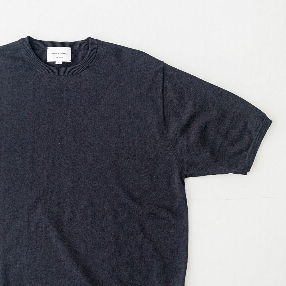 スティルバイハンドセットインスリーブニットT(KN03262)STILLBYHAND(メンズ)【2026春夏】*送料無料*【後払い決済不可】*