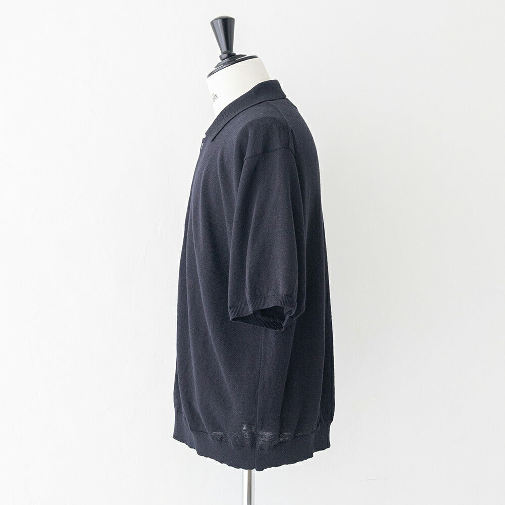 スティルバイハンドハーフスリーブニットカーデ(KN04262)STILLBYHAND(メンズ)【2026春夏】*送料無料*【後払い決済不可】*