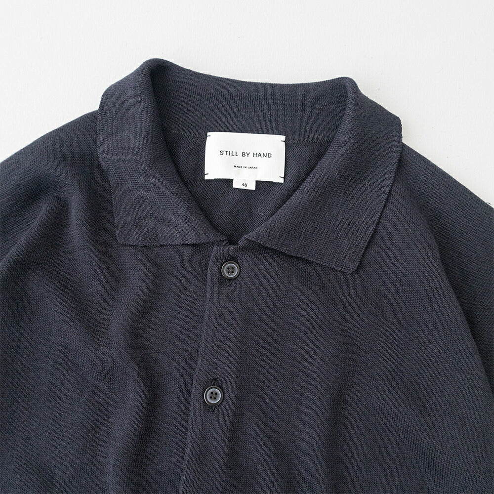 スティルバイハンドハーフスリーブニットカーデ(KN04262)STILLBYHAND(メンズ)【2026春夏】*送料無料*【後払い決済不可】*