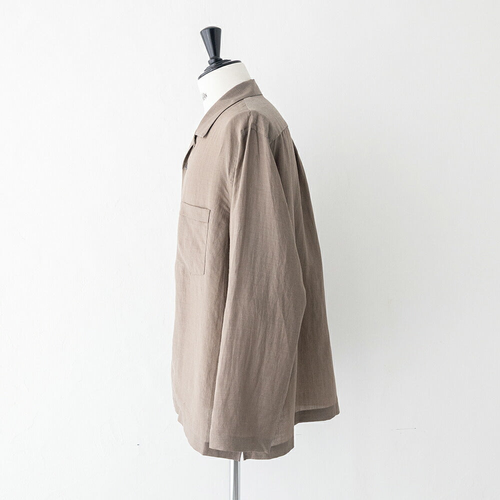 スティルバイハンドオープンカラーシャツ(SH05262)STILLBYHAND(メンズ)【2026春夏】*送料無料*【後払い決済不可】*