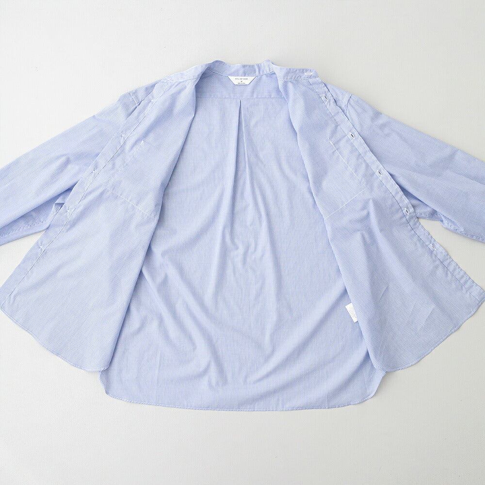 スティルバイハンドバンドカラーシャツ(SH10262)STILLBYHAND(メンズ)【2026春夏】*送料無料*【後払い決済不可】*