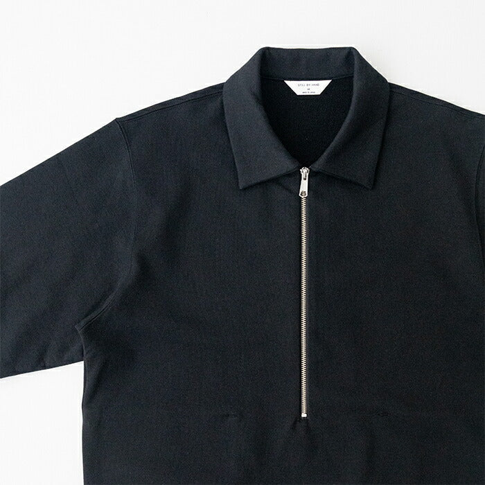 スティルバイハンドハーフジッププルオーバースウェット(CS04254)STILLBYHAND(メンズ)【2026春夏】*送料無料*【後払い決済不可】*